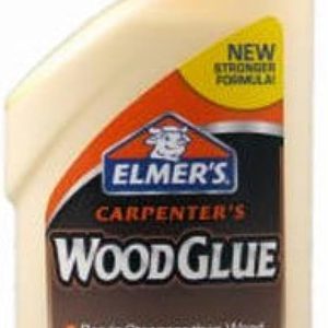Elmer's Products E7020 Wood Glue, 16 oz, Tan